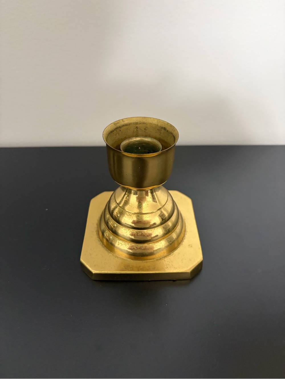 Brass Candlestick Holder - Picture 3 of 9